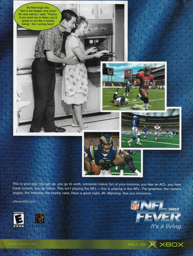 NFL Fever 2002 NFL Fever 2002 Poster
