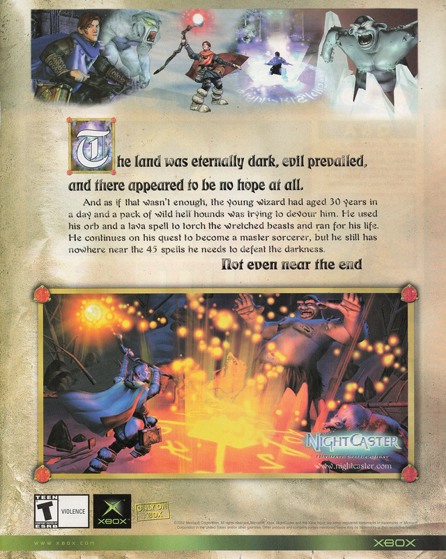 Nightcaster Poster