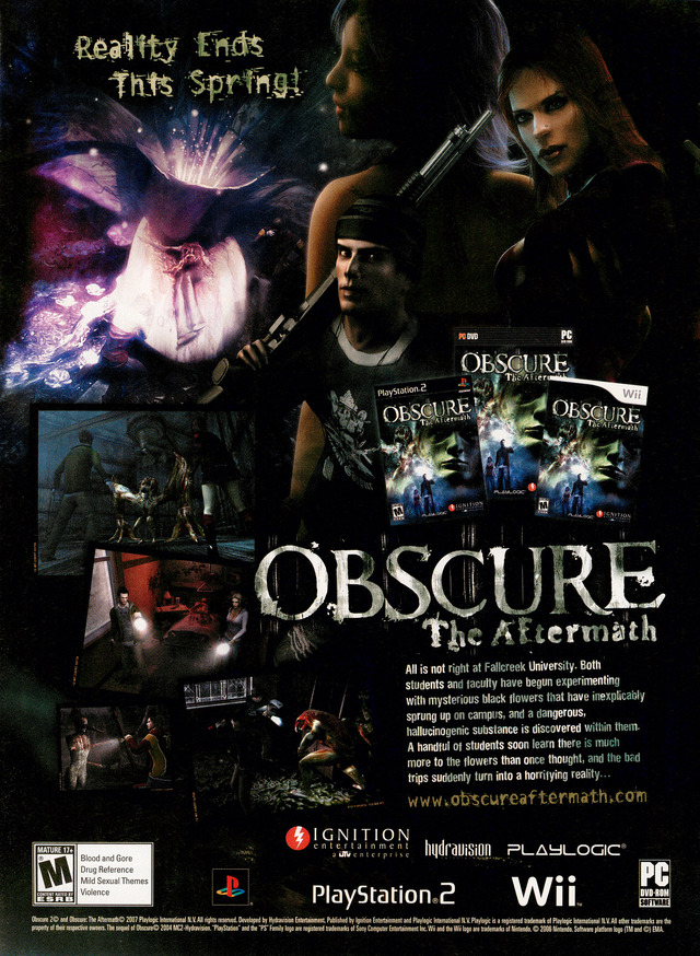 Obscure The Aftermath Poster