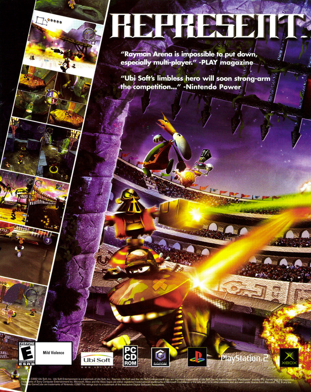 Rayman Arena Poster