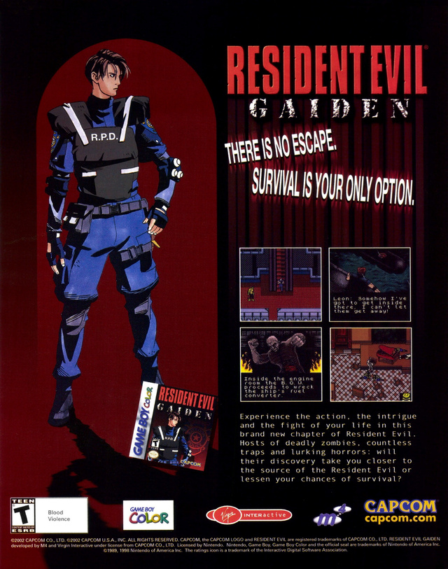 Resident Evil: Gaiden Resident Evil: Gaiden Poster