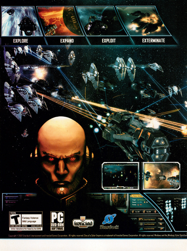 Sins of a Solar Empire Poster