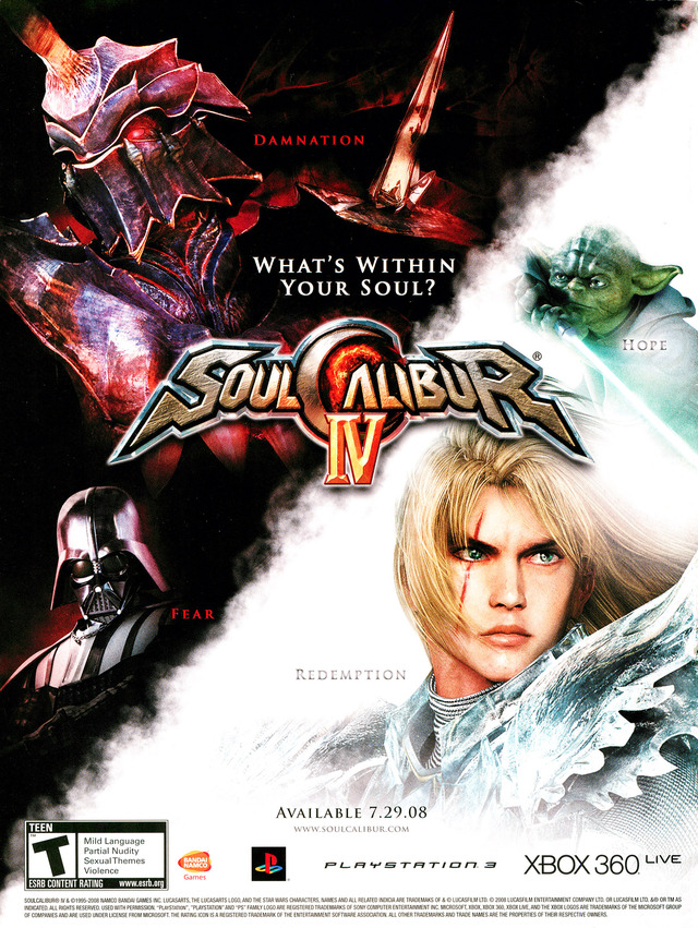 Soulcalibur IV Soulcalibur IV Poster