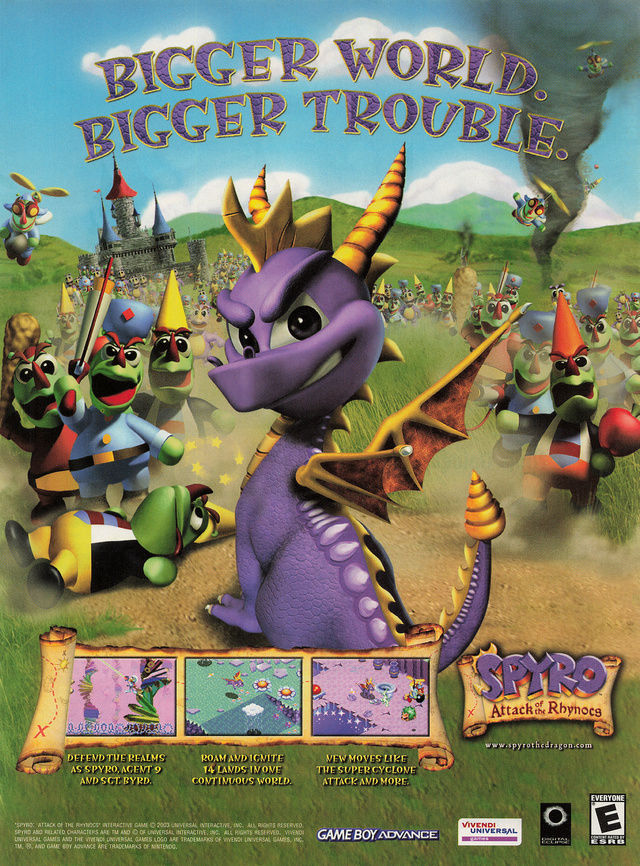 Spyro: Attack of the Rhynocs Spyro: Attack of the Rhynocs Poster