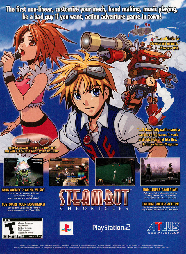 Steambot Chronicles Steambot Chronicles Poster