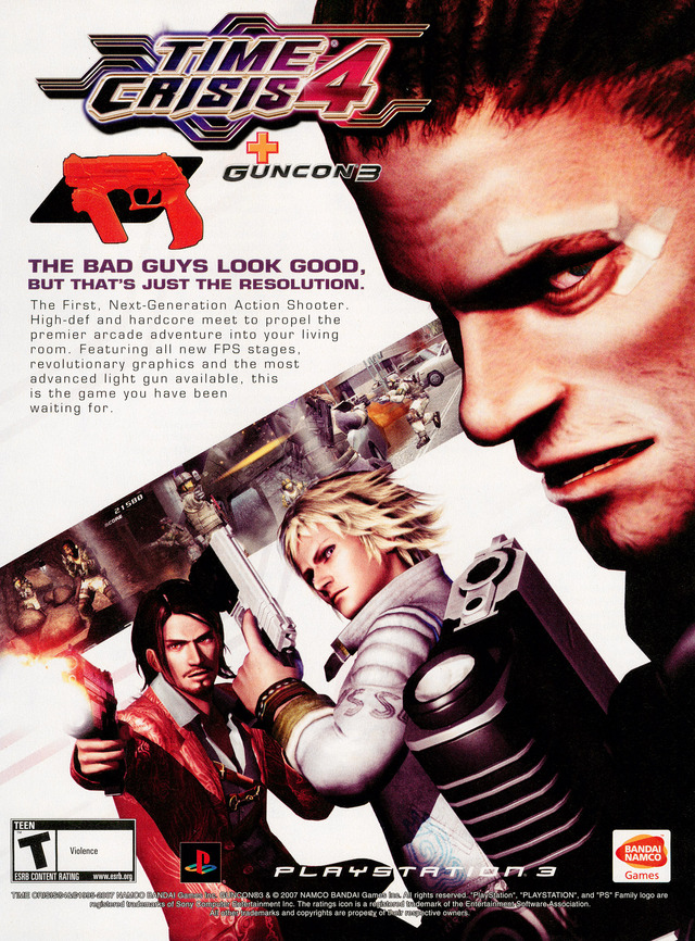 Time Crisis 4 Poster