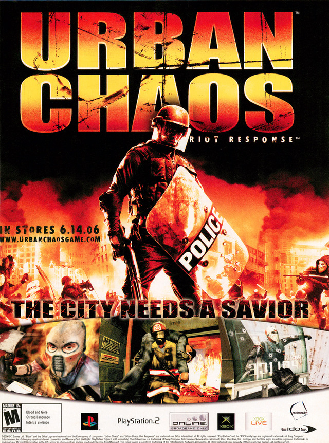 Urban Chaos Poster
