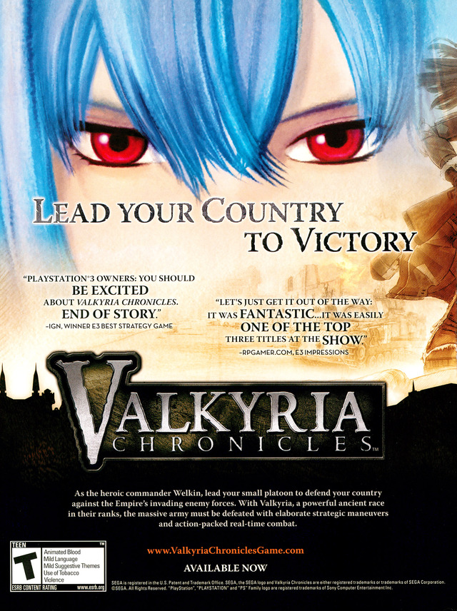 Valkyria Chronicles Valkyria Chronicles Poster