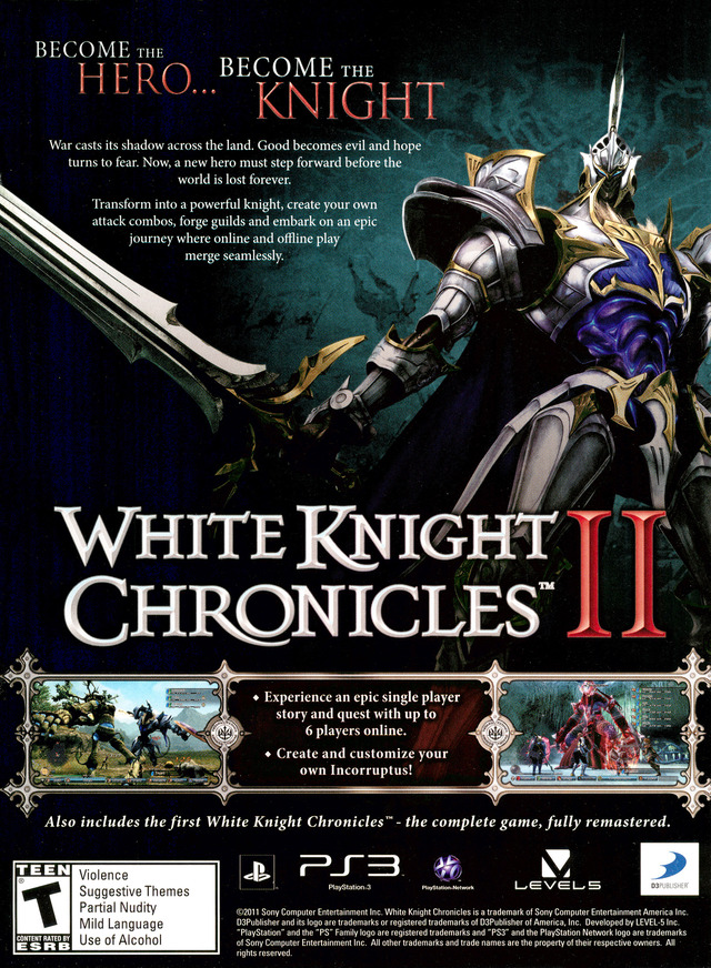White Knight Chronicles 2 Poster