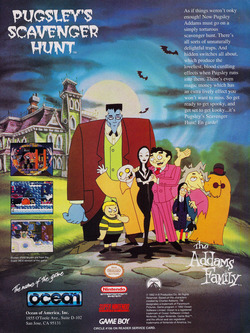 The Addams Family: Pugsley's Scavenger Hunt Poster