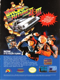 Back to the Future Part II & III Poster