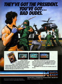 Bad Dudes Poster