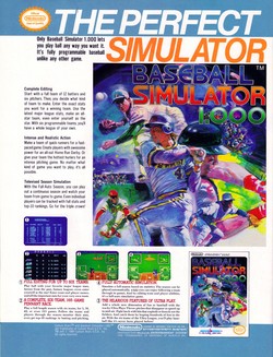 Baseball Simulator 1.000 Poster