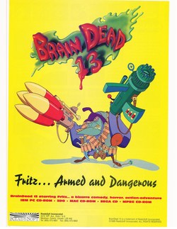 Brain Dead 13 Poster