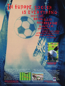 Championship Soccer '94 Poster