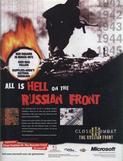 Close Combat III: The Russian Front Poster