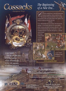 Cossacks: European Wars Poster