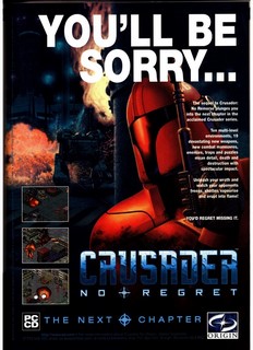 Crusader: No Regret Poster