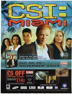 CSI: Miami Poster