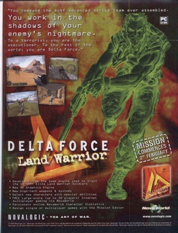 Delta Force: Land Warrior Poster