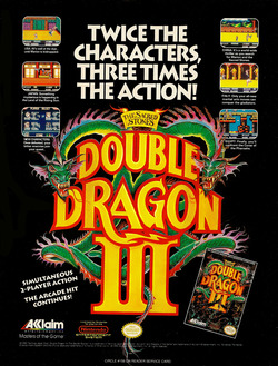 Double Dragon 3: The Rosetta Stone Poster
