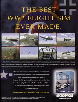 European Air War Poster