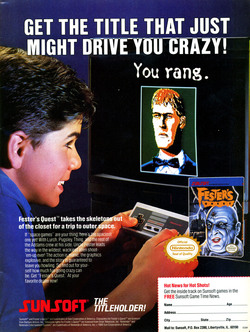 Fester's Quest Poster