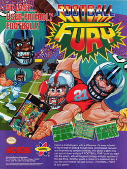 Football Fury Poster