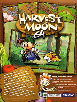 Harvest Moon 64 Poster