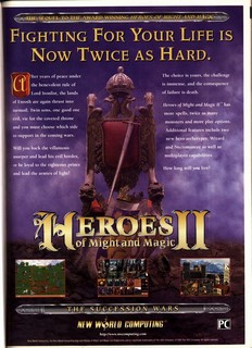 Heroes of Might and Magic II Poster
