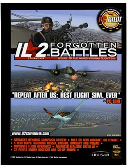 IL-2 Sturmovik: Forgotten Battles Poster