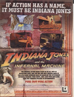 Indiana Jones and the Infernal Machine Poster