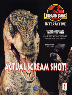 Jurassic Park Interactive Poster