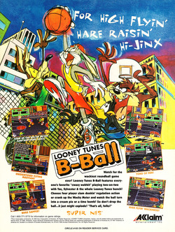 Looney Tunes B-Ball Poster