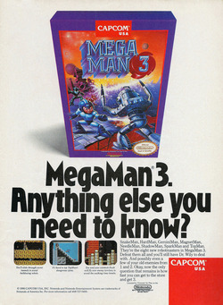 Mega Man 3 Poster