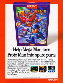 Mega Man 5 Poster