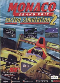 Monaco Grand Prix Racing Simulation 2 Poster
