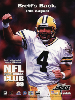 NFL Quarterback Club '99 Poster