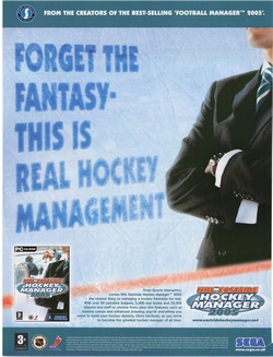NHL Eastside Hockey Manager 2005 Poster