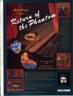 Return of the Phantom Poster