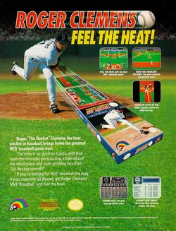 Roger Clemens' MVP Baseball Poster