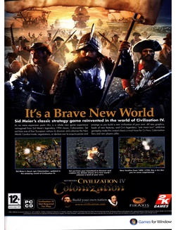 Sid Meier's Civilization IV: Colonization Poster