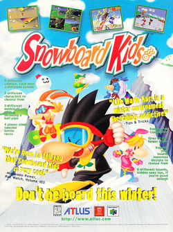 Snowboard Kids Poster