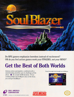 Soul Blazer Poster