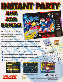 Super Bomberman Poster