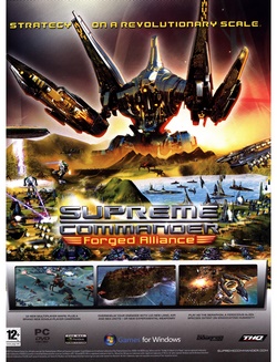 Supreme Commander: Forged Alliance Poster