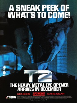 Terminator 2 - The Arcade Game Poster