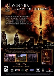 The Lord of the Rings Online: Shadows of Angmar Poster