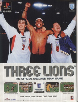 Three Lions Poster