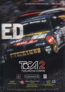TOCA 2: Touring Cars Poster